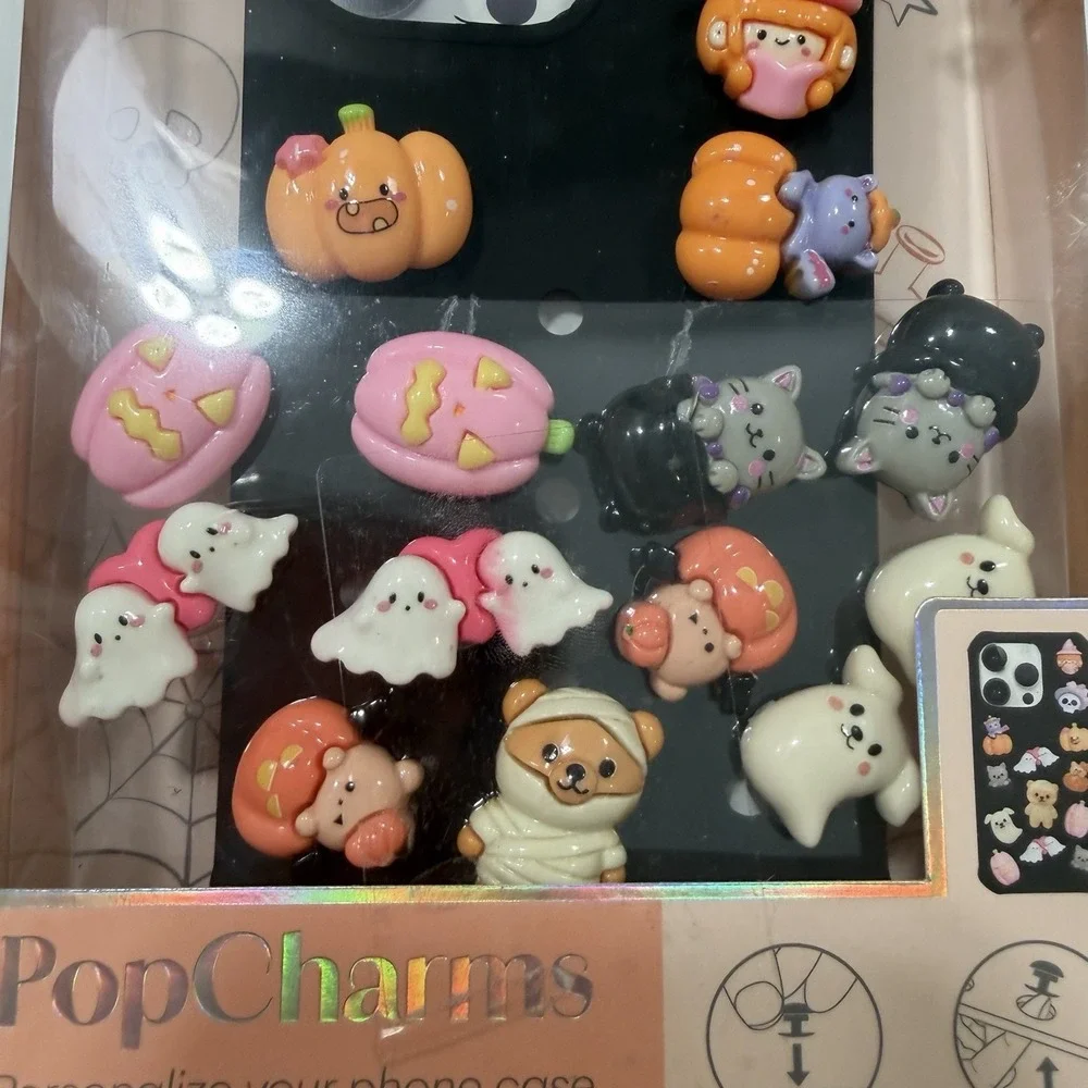 Artikl iPhone 15 Pro Max POP CHARMS HALLOWEEN  Phone Case with 15 Charms